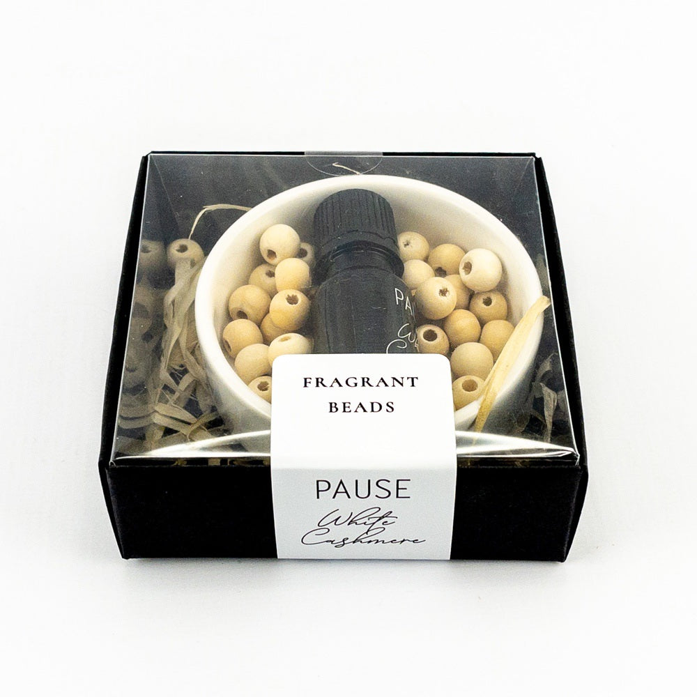 PAUSE FRAGRANT BEADS – WHITE CASHMERE